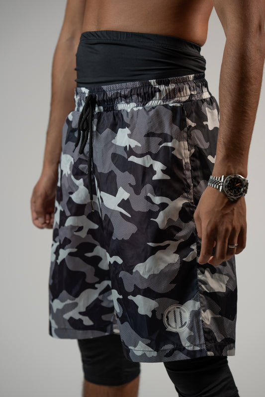 Awrah Cover Halal Shorts - Camouflage