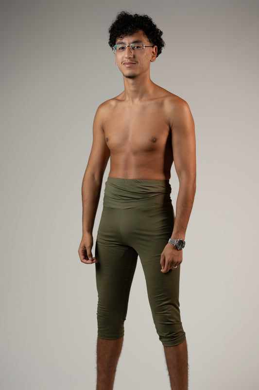 Awrah Cover Leggings - Green