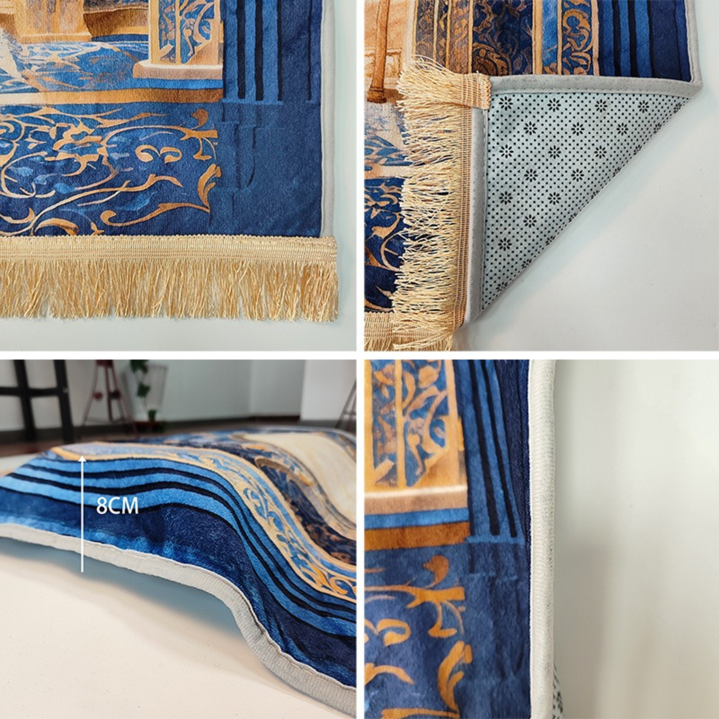 Medical Prayer Mat With Memory Foam Pillow