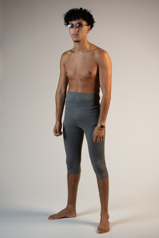 Awrah Cover Leggings - Gray