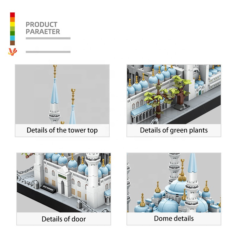 Islamic Building Blocks - Blue Mosque Istanbul